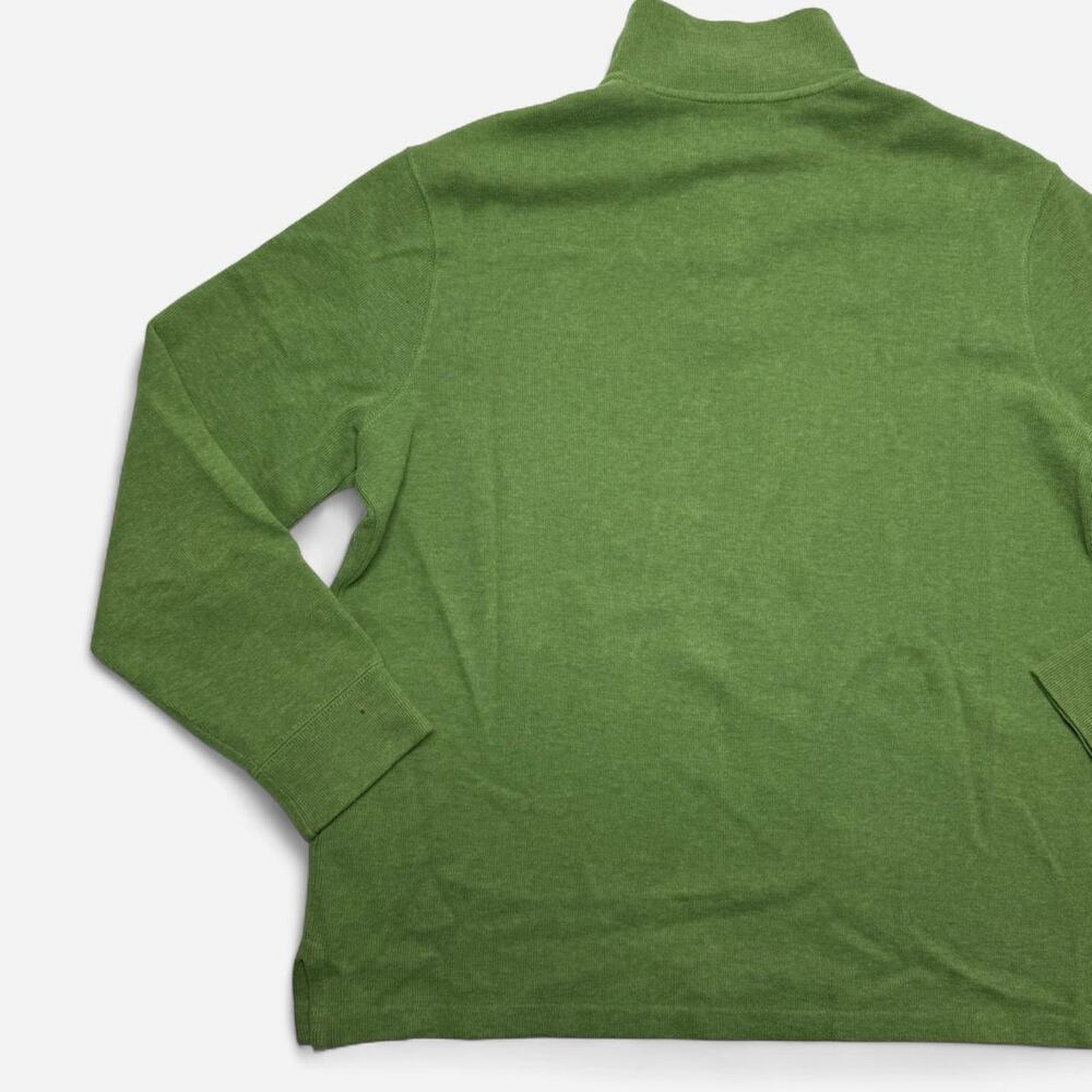 Polo Ralph Lauren Green Quarter Zip Sweater Size L - Picture 5 of 7